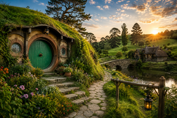 Hobbiton Movie Set Day Tour from Auckland | Small-Group Return Trip